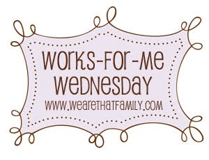 Works-for-Me Wednesday