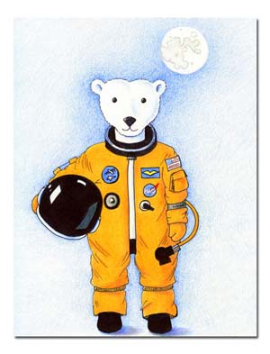 Polar Bear in Space